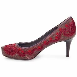 Etro BRIGITTE Escarpins Couleur B728-600-ROSSO -Etro Soldes Magasin 113374 350 D