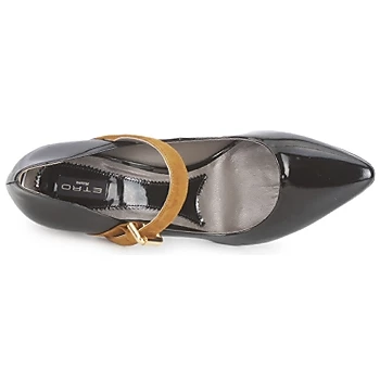 Etro SHIRLEY Escarpins Couleur NERO-MUSTARD 8 Etro SHIRLEY Escarpins Couleur NERO-MUSTARD – Image 6