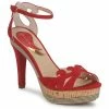 Etro 3488 Sandales et Nu-pieds Couleur Rouge -Etro Soldes Magasin 134086 500 A