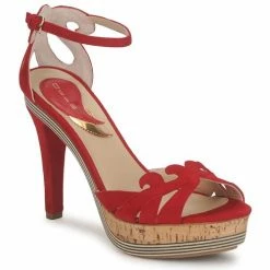 Etro 3488 Sandales et Nu-pieds Couleur Rouge
