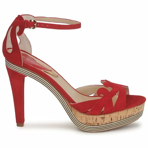 Etro 3488 Sandales et Nu-pieds Couleur Rouge 4 Etro 3488 Sandales et Nu-pieds Couleur Rouge – Image 2