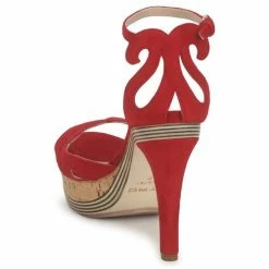 Etro 3488 Sandales et Nu-pieds Couleur Rouge 12 Etro 3488 Sandales et Nu-pieds Couleur Rouge -Etro Soldes Magasin 134086 500 E