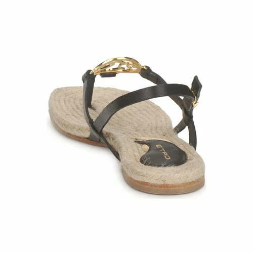 Etro 3426 Sandales et Nu-pieds Couleur Noir 7 Etro 3426 Sandales et Nu-pieds Couleur Noir – Image 5