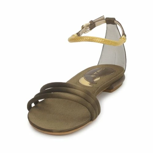 Etro 3461 Sandales et Nu-pieds Couleur Militaire 5 Etro 3461 Sandales et Nu-pieds Couleur Militaire – Image 3