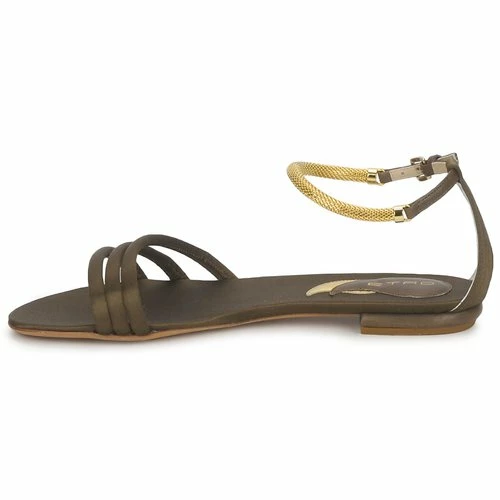 Etro 3461 Sandales et Nu-pieds Couleur Militaire 6 Etro 3461 Sandales et Nu-pieds Couleur Militaire – Image 4