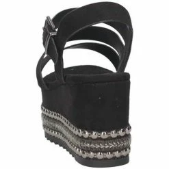 Exé Shoes Exe' MACAU-736 BLACK Sandales Femme Noir Sandales et Nu-pieds Couleur Noir 10 Exé Shoes Exe' MACAU-736 BLACK Sandales Femme Noir Sandales et Nu-pieds Couleur Noir -Etro Soldes Magasin 15633349 500 C