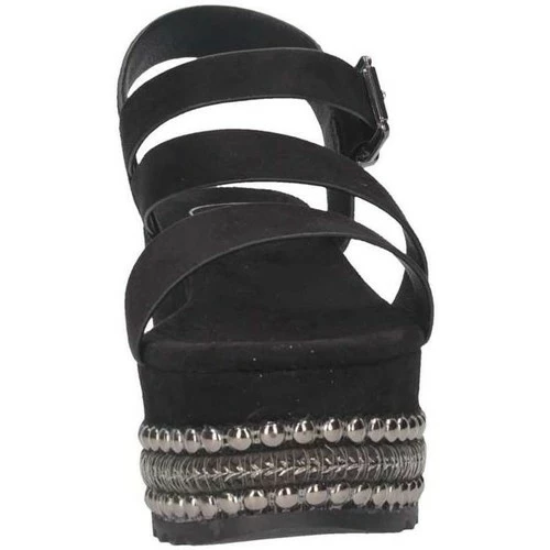 Exé Shoes Exe' MACAU-736 BLACK Sandales Femme Noir Sandales et Nu-pieds Couleur Noir 8 Exé Shoes Exe' MACAU-736 BLACK Sandales Femme Noir Sandales et Nu-pieds Couleur Noir – Image 6