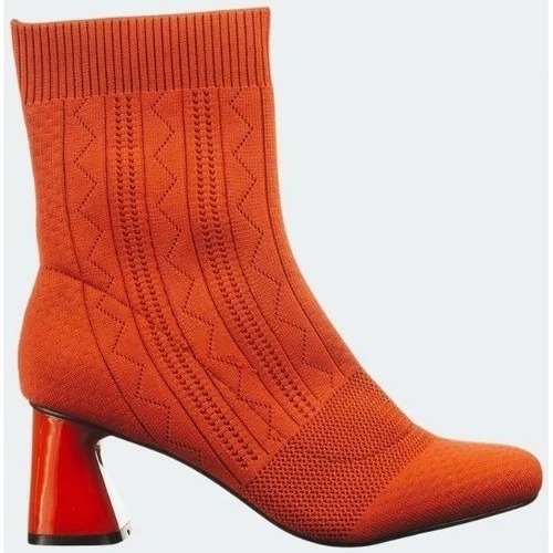 Exé Shoes Bottines / Boots Couleur Rouge 4 Exé Shoes Bottines / Boots Couleur Rouge – Image 2