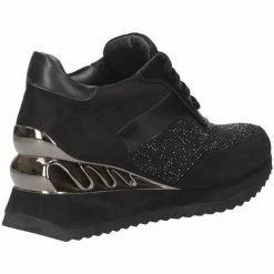 Exé Shoes Exe' K34-A808 Basket Femme NOIR Baskets mode Couleur Noir -Etro Soldes Magasin 18674385 500 D