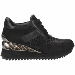 Exé Shoes Exe' K34-A808 Basket Femme NOIR Baskets mode Couleur Noir -Etro Soldes Magasin 18674385 500 E