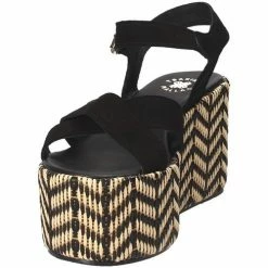 Exé Shoes G41007047004 Sandales et Nu-pieds Couleur Noir -Etro Soldes Magasin 18745851 500 D