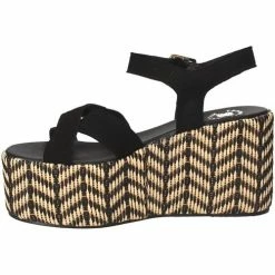 Exé Shoes G41007047004 Sandales et Nu-pieds Couleur Noir -Etro Soldes Magasin 18745851 500 E