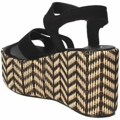 Exé Shoes G41007047004 Sandales et Nu-pieds Couleur Noir -Etro Soldes Magasin 18745851 500 F