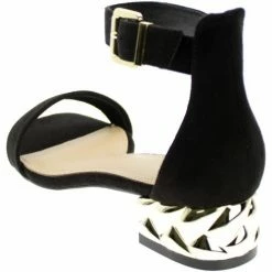 Exé Shoes KATY-624 Sandales et Nu-pieds Couleur Noir -Etro Soldes Magasin 19857512 500 C
