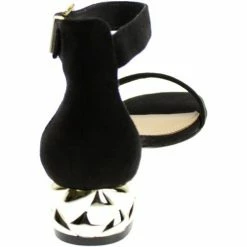 Exé Shoes KATY-624 Sandales et Nu-pieds Couleur Noir -Etro Soldes Magasin 19857512 500 D