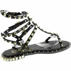 Exé Shoes VF239-44 Sandales et Nu-pieds Couleur Noir -Etro Soldes Magasin 19922038 500 E