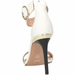 Exé Shoes Exe' VIVIAN-730 Sandales Femme BLANC Sandales et Nu-pieds Couleur Blanc -Etro Soldes Magasin 19988431 500 C