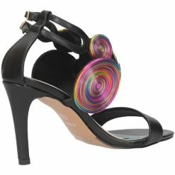 Exé Shoes Exe' REBECA-911 Sandales Femme NOIR / MULTI Sandales et Nu-pieds Couleur Multicolore -Etro Soldes Magasin 20086103 500 D
