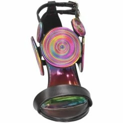 Exé Shoes Exe' REBECA-911 Sandales Femme NOIR / MULTI Sandales et Nu-pieds Couleur Multicolore -Etro Soldes Magasin 20086103 500 F