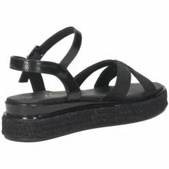 Exé Shoes Exe' 2057-EX2 Sandales Femme NOIR Sandales et Nu-pieds Couleur Noir -Etro Soldes Magasin 20089056 500 D