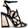 Exé Shoes Exe' DOMINIC-440 Sandales Femme NOIR / CHAMPAGNE Sandales et Nu-pieds Couleur Multicolore -Etro Soldes Magasin 20431731 500 A