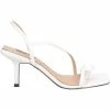 Exé Shoes Exe' CINDY-600 Sandales Femme BLANCHE Sandales et Nu-pieds Couleur Blanc