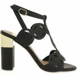 Exé Shoes Exe' NIKITA-279 Sandales Femme NOIR Sandales et Nu-pieds Couleur Noir