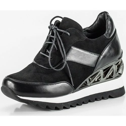 Exé Shoes Y2326-N611 Baskets mode Couleur Noir 4 Exé Shoes Y2326-N611 Baskets mode Couleur Noir – Image 2