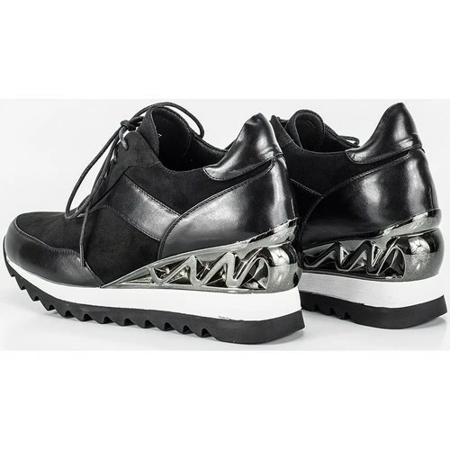 Exé Shoes Y2326-N611 Baskets mode Couleur Noir 6 Exé Shoes Y2326-N611 Baskets mode Couleur Noir – Image 4