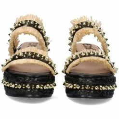 Exé Shoes CORFU 022 Sandales et Nu-pieds Couleur Noir -Etro Soldes Magasin 22377029 500 C