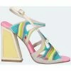 Exé Shoes DOMINIC 522 Sandales et Nu-pieds Couleur Multicolore -Etro Soldes Magasin 22377031 500 A