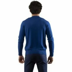 Etro C-NECK MULTIYARN SWEATER MEN T-shirts & Polos Couleur Bleu -Etro Soldes Magasin 22408509 500 C