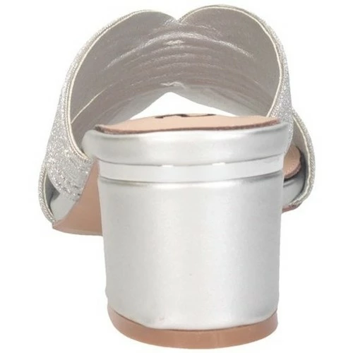 Exé Shoes Exe' ISABEL590 Chaussons Femme Mules / Sabots Couleur Argenté 6 Exé Shoes Exe' ISABEL590 Chaussons Femme Mules / Sabots Couleur Argenté – Image 4