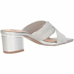 Exé Shoes Exe' ISABEL590 Chaussons Femme Mules / Sabots Couleur Argenté 12 Exé Shoes Exe' ISABEL590 Chaussons Femme Mules / Sabots Couleur Argenté -Etro Soldes Magasin 22590838 500 E