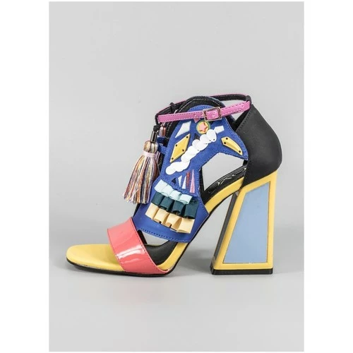 Exé Shoes DOMINIC-410 Sandales et Nu-pieds Couleur Bleu 3 Exé Shoes DOMINIC-410 Sandales et Nu-pieds Couleur Bleu