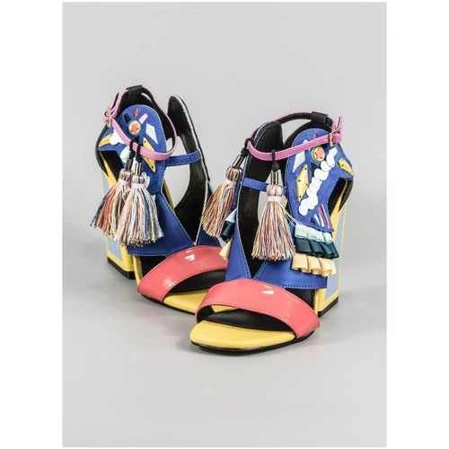 Exé Shoes DOMINIC-410 Sandales et Nu-pieds Couleur Bleu 7 Exé Shoes DOMINIC-410 Sandales et Nu-pieds Couleur Bleu – Image 5