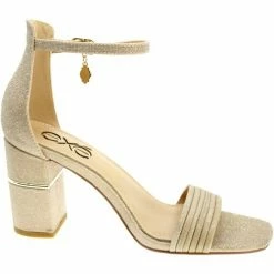 Exé Shoes HELEN-698 Sandales et Nu-pieds Couleur Doré -Etro Soldes Magasin 22794651 500 F