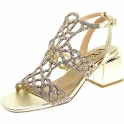 Exé Shoes CARMEN-110 Sandales et Nu-pieds Couleur Doré