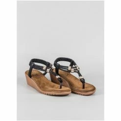 Exé Shoes 721-SD24 Sandales et Nu-pieds Couleur Noir 8 Exé Shoes 721-SD24 Sandales et Nu-pieds Couleur Noir -Etro Soldes Magasin 22847458 500 B