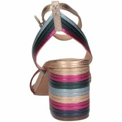 Exé Shoes Exe' PENNY-477 MULTI Sandales Femme Sandales et Nu-pieds Couleur Multicolore -Etro Soldes Magasin 22894442 500 C