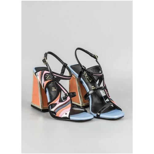 Exé Shoes DOMINIC-522 Sandales et Nu-pieds Couleur Noir 4 Exé Shoes DOMINIC-522 Sandales et Nu-pieds Couleur Noir – Image 2