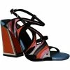 Exé Shoes DOMINIC-522 Sandales et Nu-pieds Couleur Noir -Etro Soldes Magasin 23019471 500 A