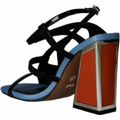 Exé Shoes DOMINIC-522 Sandales et Nu-pieds Couleur Noir 12 Exé Shoes DOMINIC-522 Sandales et Nu-pieds Couleur Noir -Etro Soldes Magasin 23019471 500 E