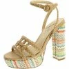 Exé Shoes OPHELIA-510 Sandales et Nu-pieds Couleur Beige -Etro Soldes Magasin 23023164 500 A
