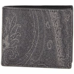 Etro 0F557 8007 001 Portefeuilles / Porte-monnaie Couleur Noir