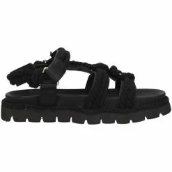 Exé Shoes Exe' DAPHNE-780 Chaussons Femme Mules / Sabots Couleur Noir -Etro Soldes Magasin 23153709 500 E