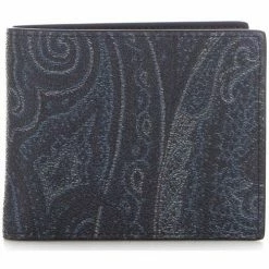 Etro 0N371 8007 200 Portefeuilles / Porte-monnaie Couleur Bleu