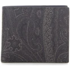 Etro 0N371 8007 001 Portefeuilles / Porte-monnaie Couleur Noir
