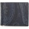 Etro 0H010 8007 200 Portefeuilles / Porte-monnaie Couleur Bleu -Etro Soldes Magasin 23882988 500 A