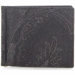 Etro 0H010 8007 001 Portefeuilles / Porte-monnaie Couleur Noir